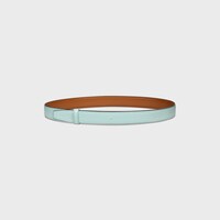 Reversible Strap 25MM IN TAURILLON - GOLDEN TAN / POWDER BLUE -  - 1 | CELINE
