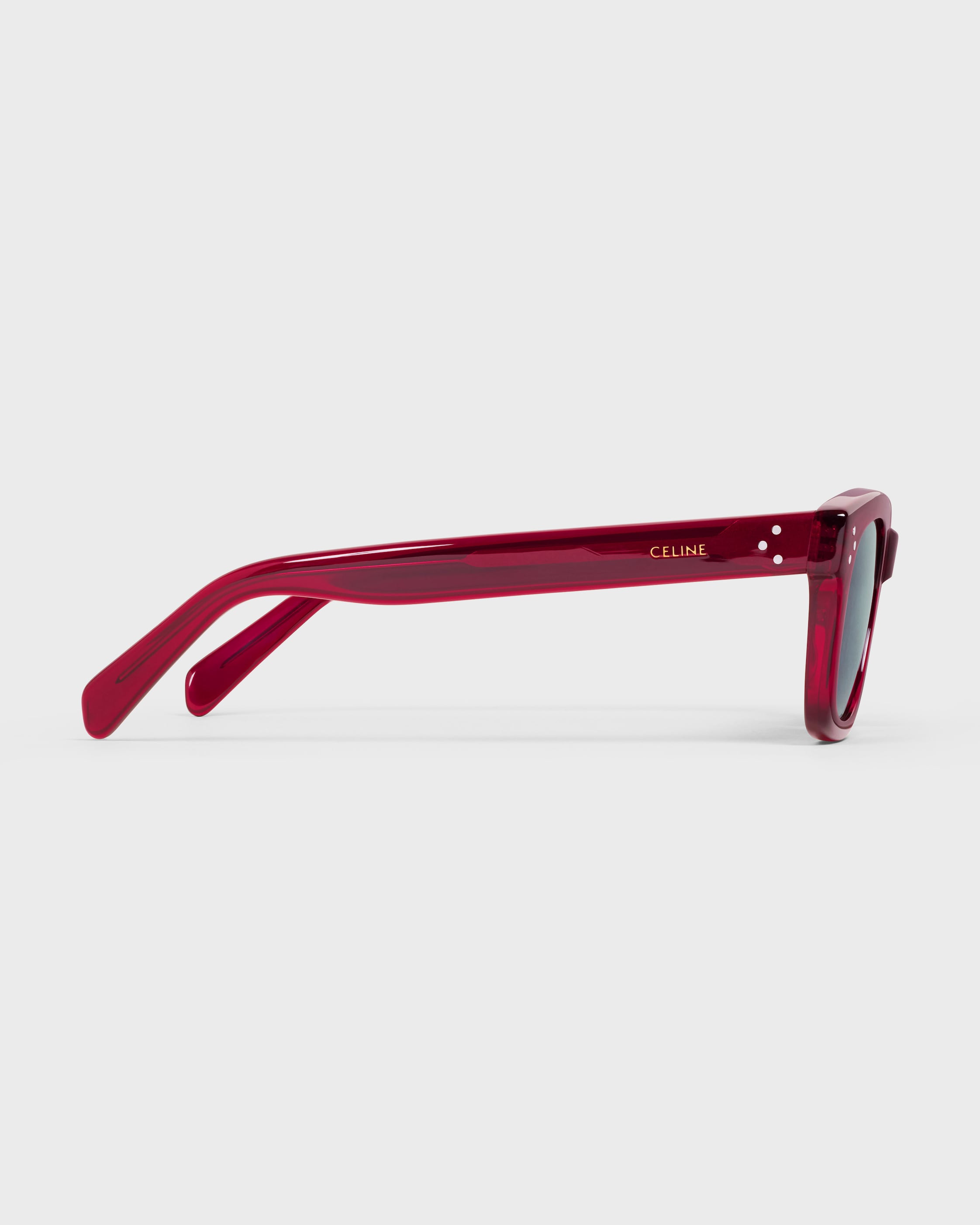 Black Frame 41 sunglasses in Acetate - TRANSPARENT BURGUNDY | CELINE
