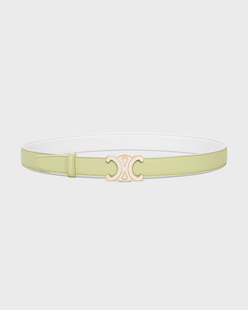 Reversible Strap 25MM IN Smooth and Grained Calfskin -  -  - 1 | CELINE