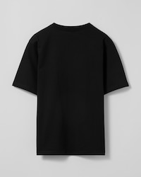 loose t-shirt IN cotton jersey - BLACK / WHITE -  - 2 | CELINE