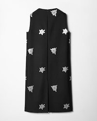 dress IN wool and silk - NOIR/ARGENT -  - 2 | CELINE