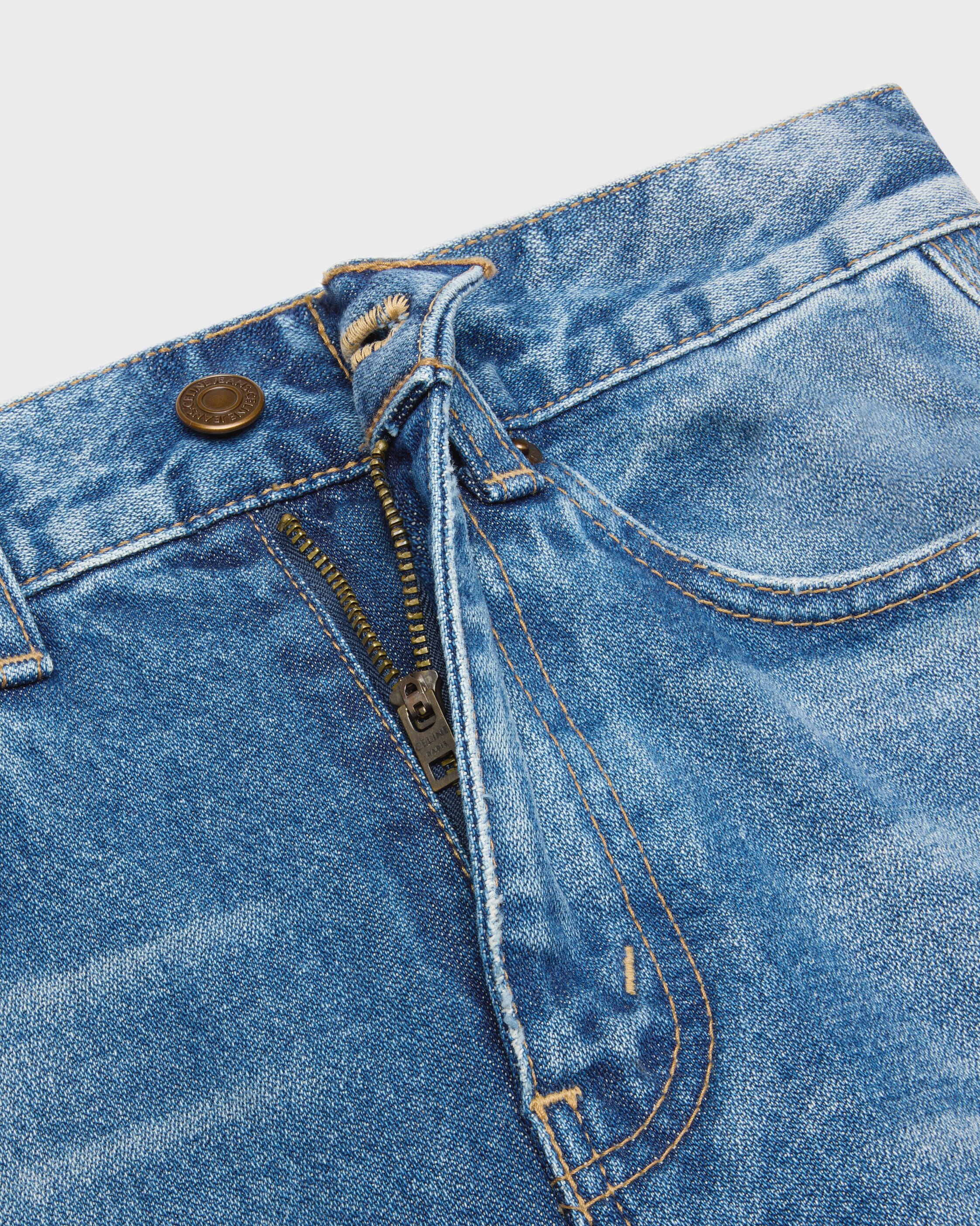 flare jeans 003 IN cotton twill - HONEY BLUE WASH | CELINE