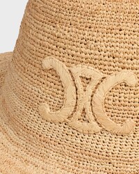 triomphe hat in raffia - NATURAL -  - 2 | CELINE