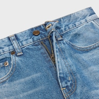 flare jeans 003 IN cotton twill - HONEY BLUE WASH -  - 2 | CELINE
