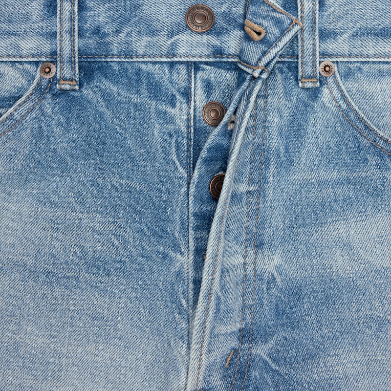 WESLEY JEANS IN PISMO WASH DENIM - PISMO WASH -  - 1 | CELINE