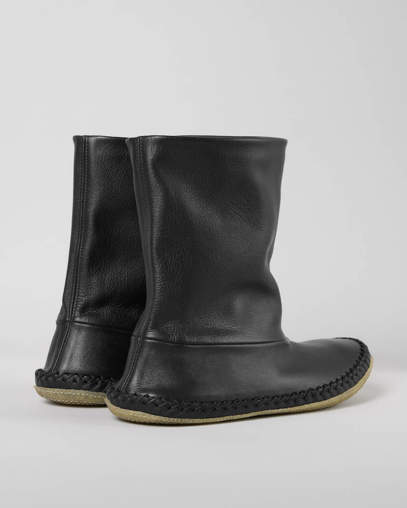 FLEX MID BOOT IN CALFSKIN - BLACK -  - 1 | CELINE