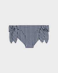swimsuit bottom IN matte jersey - BLANC/BLEU -  - 1 | CELINE