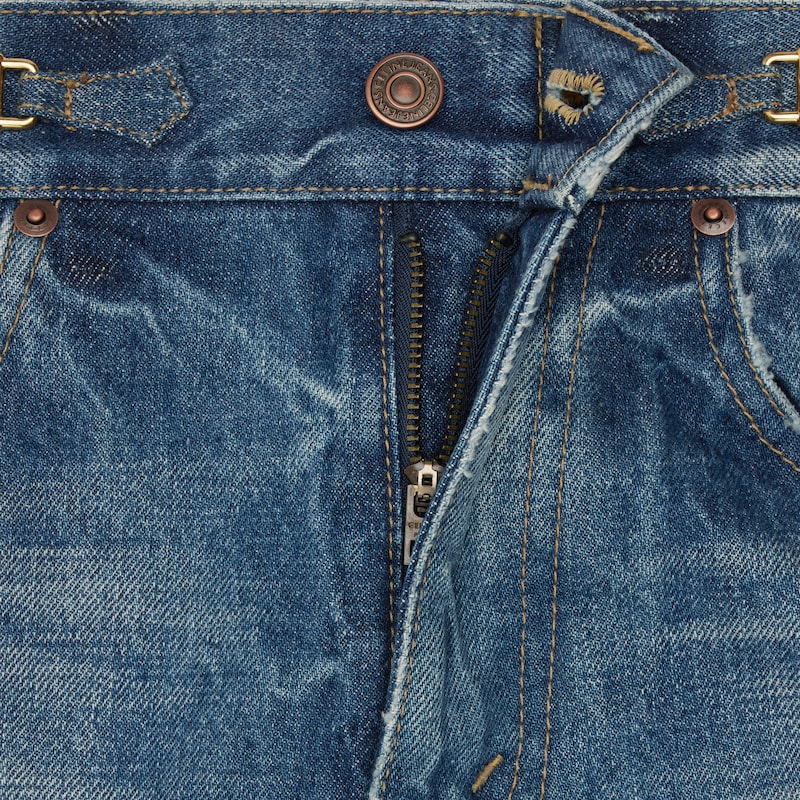 UNION WASH洗水牛仔布JANE喇叭形牛仔褲 - UNION水洗色 -  - 1 | CELINE