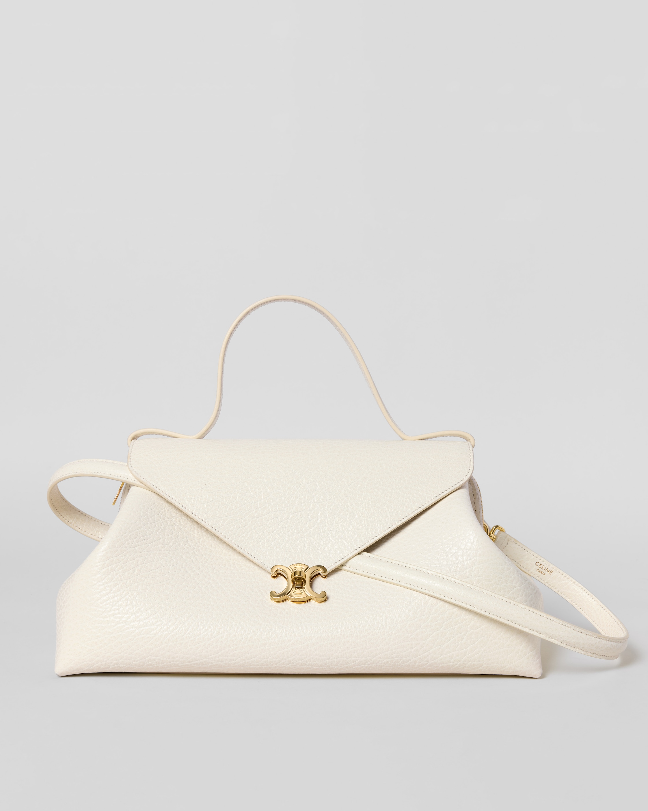 CELINE ベージュ　ハンドバッグ　ショルダーストラップ付き ショルダーバッグ - レディース ハンドバッグ - ベージュ | CELINE