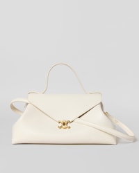 FLAIR BAG IN XL GRAINED CALFSKIN - CREAMY WHITE - SHOULDER BAGS - 1 | CELINE