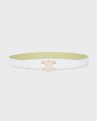 Reversible Strap 25MM IN Smooth and Grained Calfskin -  -  - 1 | CELINE