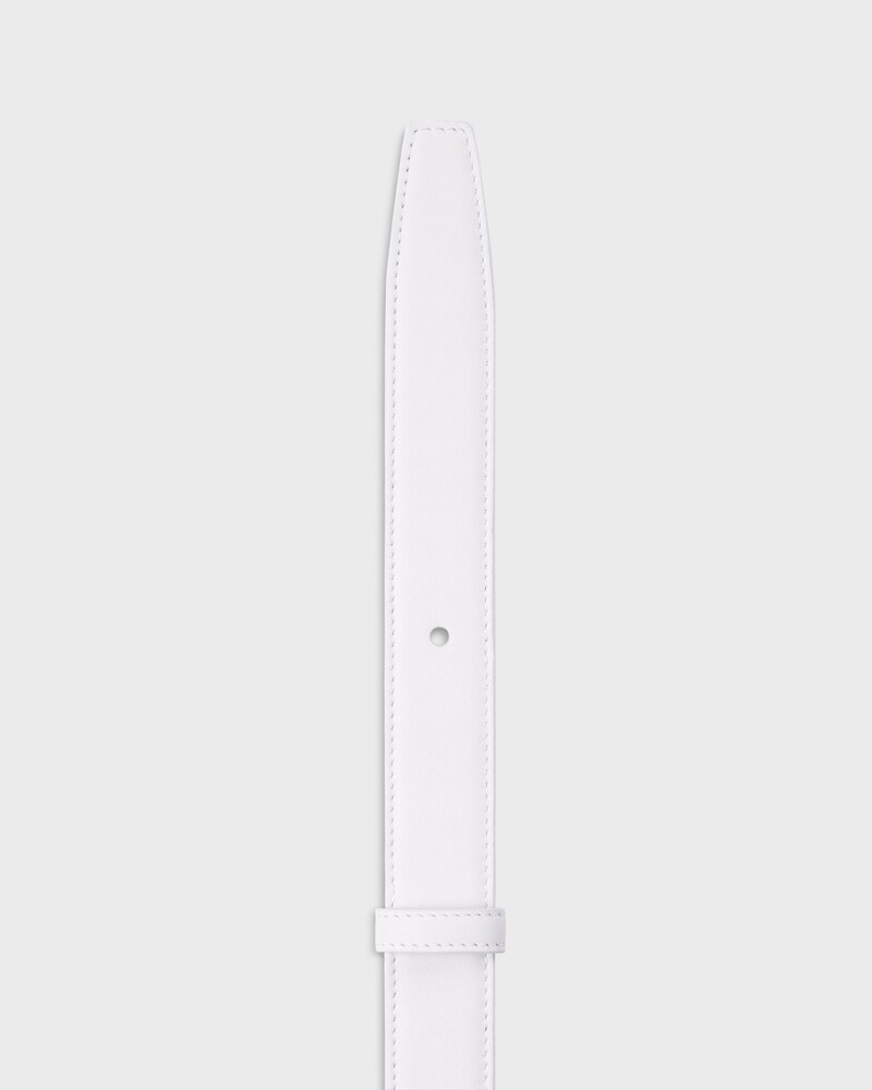 Reversible Strap 25MM IN Smooth and Grained Calfskin -  -  - 1 | CELINE