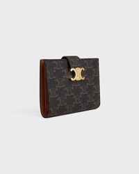 MEDIUM WALLET CELINE VICTOIRE in Triomphe Canvas - TAN - GIFT FINDER - 2 | CELINE