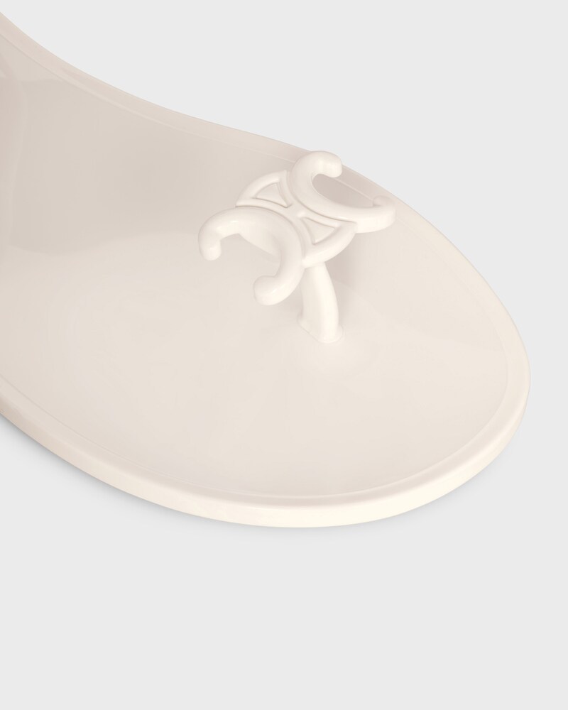 JELLY BAY SANDAL IN ECO CERTIFIED PVC - CHALK -  - 1 | CELINE