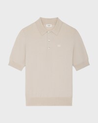 polo triomphe coton fin - LIGHT TAUPE -  - 1 | CELINE