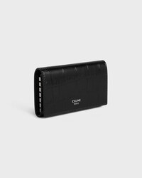 キーケース / クロコダイル型押しカーフスキン - ブラック - モバイル アクセサリー - 2 | CELINE