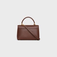 TEEN NINO BAG IN SUPPLE GRAINED CALFSKIN - CHESTNUT - HIVER CELINE - WINTER SELECTION - 2 | CELINE