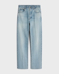ยีนส์ boyfriend 001 ผ้าคอตตอนเดนิม - สีพาวเดอร์บลู -  - 1 | CELINE