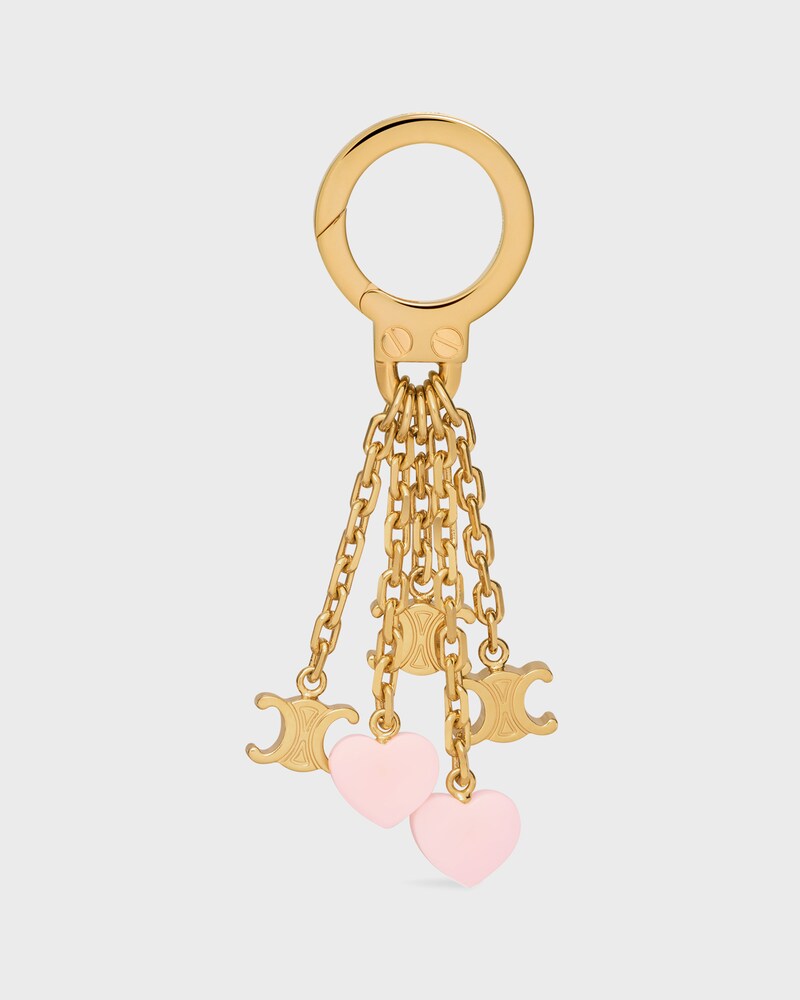 CHAIN CHARM IN ACETATE - LIGHT PINK - NEW COLLECTION - 1 | CELINE