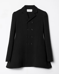 CASACO TRAPEZE DB - PRETO - 1 | CELINE