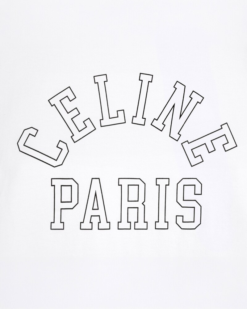 長袖T恤 - 米白色 / 黑色 -  - 1 | CELINE