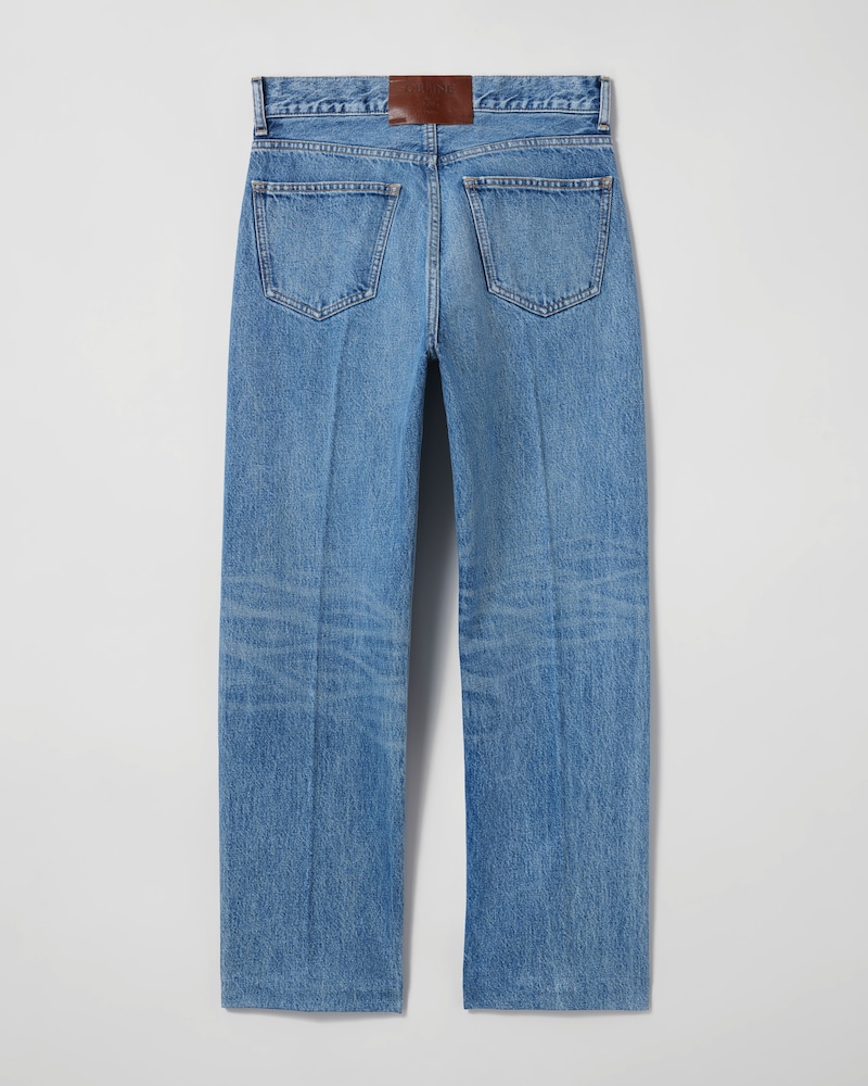 jeans boyfriend 001 denim  - VIVIENNE GLASS + PATCH BROWN D -  - 1 | CELINE
