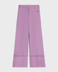 pyjama trousers IN silk satin - GLYCINE -  - 1 | CELINE