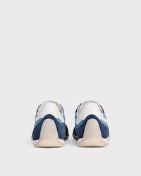 RACER SNEAKER IN NYLON, SUEDE CALFSKIN AND CALFSKIN - DENIM BLUE/NAVY -  - 2 | CELINE