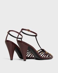CELINE CAGE - RIEMCHEN-SANDALEN AUS ZIEGENLEDER - BORDEAUX -  - 2 | CELINE
