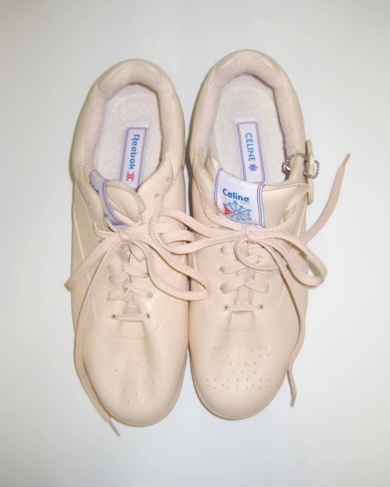 CELINE/REEBOK 프리스타일 로 - 램스킨 - 베이지 -  - 1 | CELINE
