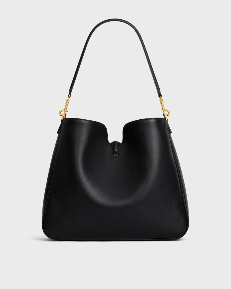 MEDIUM CAMILLE 16 SOFT BAG IN SMOOTH CALFSKIN - BLACK - NEW COLLECTION - 1 | CELINE