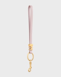 TRIOMPHE CHARM IN SMOOTH CALFSKIN - BLEACHED PINK - ACCESSORIES - 2 | CELINE