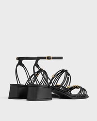 CLÉMENCE SANDALEN MIT ABSATZ AUS ZIEGENLEDER - SCHWARZ -  - 2 | CELINE