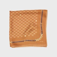 AVENUE FOCH BANDANA 55 - CREME/MARRON -  - 2 | CELINE