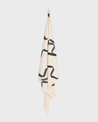 square IN silk twill - IVORY/BLACK/YELLOW -  - 2 | CELINE