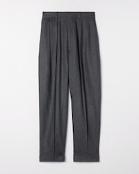 PANTALONES EN FRANELA DE CACHEMIRA - GRIS ANGLAIS -  - 1 | CELINE