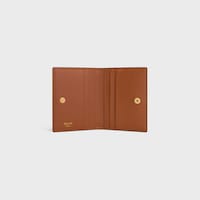 PORTE-CARTES TRIOMPHE Toile Triomphe - TAN - PORTE-CARTES - 2 | CELINE