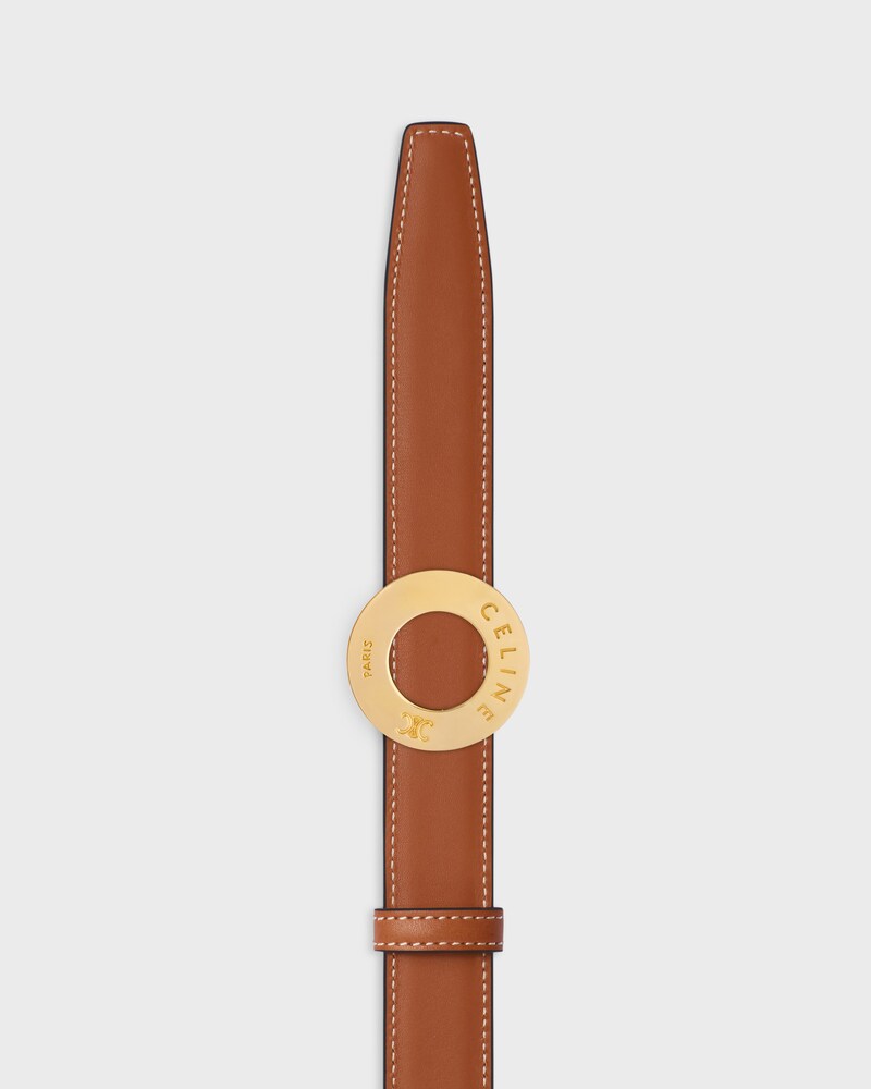 Reversible Strap 25MM IN TAURILLON AND NATURAL CALFSKIN -  -  - 1 | CELINE