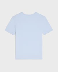 t-shirt triomphe jersey coton côtelé - CIEL/NAVY -  - 2 | CELINE