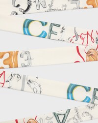 ribbon IN SILK TWILL - BEIGE/LATTE/MULTICOLOR -  - 1 | CELINE