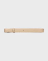 Reversible Strap 25MM IN TAURILLON - DEEP IVORY / WHITE COTTON -  - 2 | CELINE