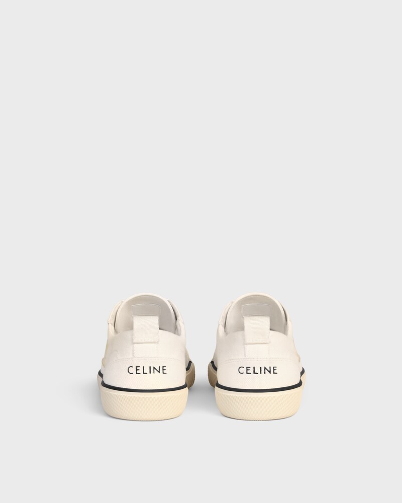 ALAN SNEAKER WITH TRIOMPHE IN Canvas - OPTIC WHITE -  - 1 | CELINE