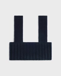 탑 - 리브 울 - 네이비 -  - 1 | CELINE