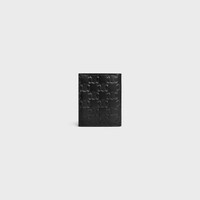 Compact Wallet IN CALFSKIN WITH TRIOMPHE EMBOSSED - BLACK - THE PERFECT GIFT - 2 | CELINE
