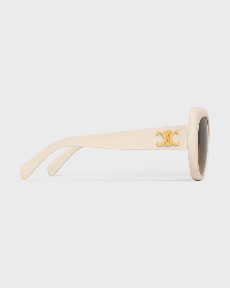 Lunettes de Soleil Triomphe 06 Acétate - IVOIRE -  - 1 | CELINE