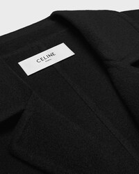 manteau petite CACHEMIRE DOUBLE FACE - Noir -  - 2 | CELINE