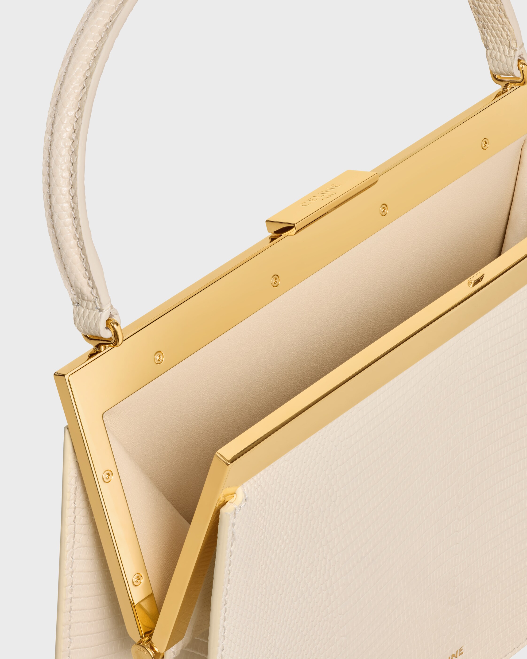Small Celine Augustine IN lizard - CREAM | CELINE