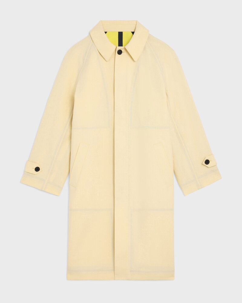 coat IN cotton - BEURRE/JAUNE -  - 1 | CELINE