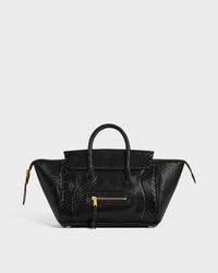 LITTLE LUGGAGE IN PYTHON - BLACK - LUGGAGE - 1 | CELINE