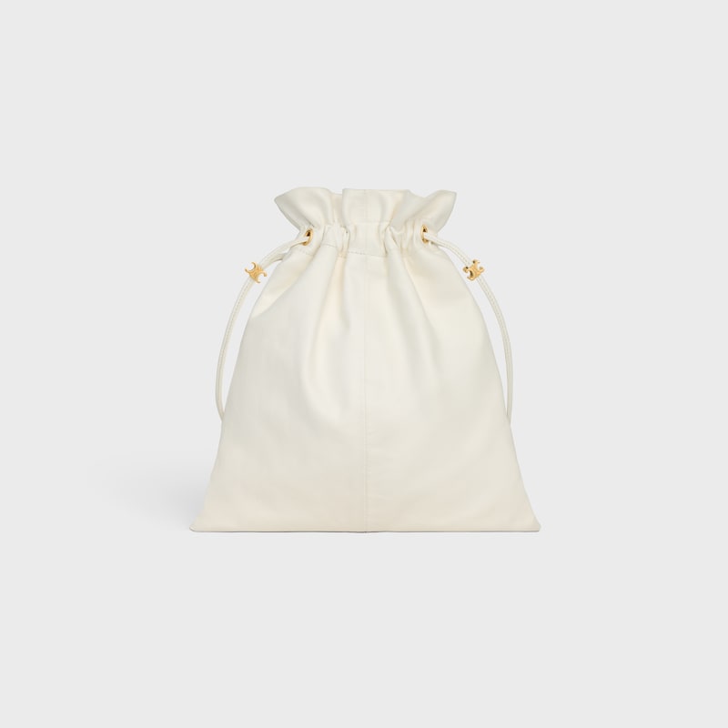KLEINER CRYSTAL BEUTEL AUS LAMMFELL - REIS - ABENDMODE - 1 | CELINE